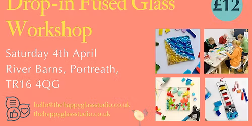 Drop in fused glass workshop and open studio