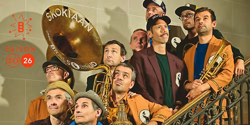 Concert : Skokiaan Brass Band - New Orleans Brass Party  \/\/ BIG BANG : saison 2026