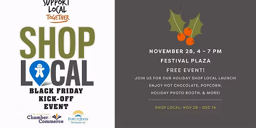 Shop Local Campaign \u2013 Black Friday Kick-Off Event