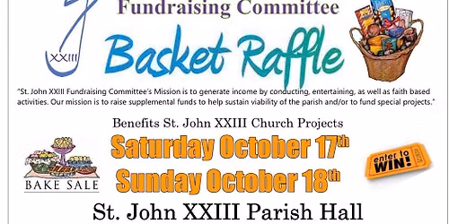 St John XXIII Basket Raffle