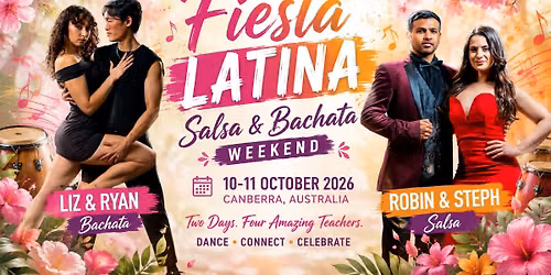 \u2728 Fiesta Latina: Salsa & Bachata Weekend \u2728