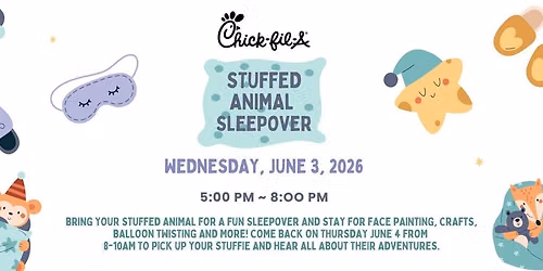 Stuffed Animal Sleepover