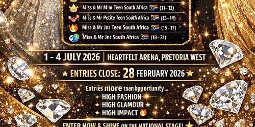 Miss & Mr Jnr South Africa 