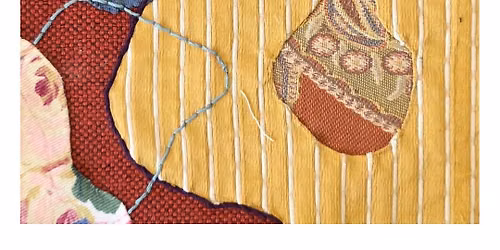 Layered Cloth: A Textile Collage Masterclass with featured GAC exhibit artist Monica Mohnot