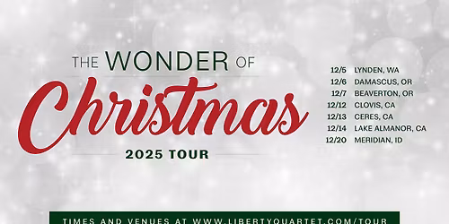 The Wonder of Christmas Tour: Clovis