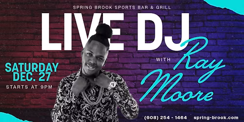 DJ Ray Moore @ Spring Brook Sports Bar & Grill