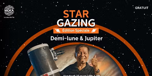 FREE | Stargazing \u00c9dition Sp\u00e9ciale : Demi-lune & Jupiter