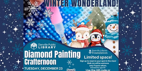 Holiday Diamond Painting Crafternoon