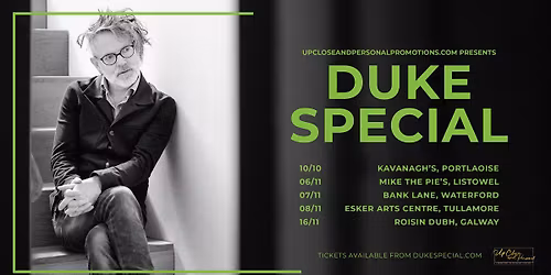Duke Special@ Roisin Dubh, Galway