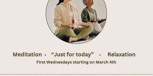 \u2728 Reiki Share \u2013 Meditation \u2022 \u201cJust for Today\u201d \u2022 Relaxation \u2728