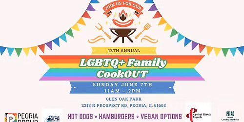 12th Annual LGBTQ+ Family CookOUT