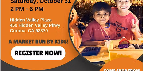 Kids Markets @ Fang-Tastic Halloween Party