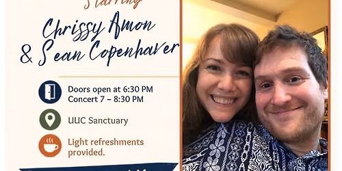 Free Concert starring Chrissy Amon & Sean Copenhaver