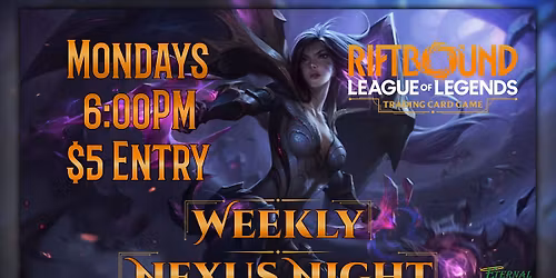 Riftbound Weekly Nexus Night