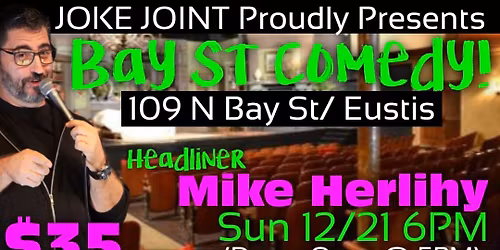 Comedian Myke Herlihy LIVE!
