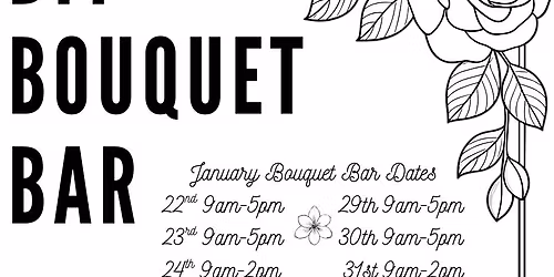 DIY Bouquet Flower Bar