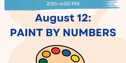 Crafternoon: Paint by Numbers!