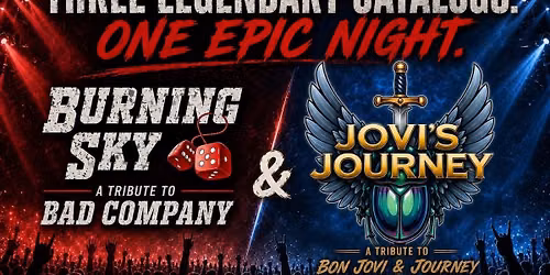 Bad Company, Journey and Bon Jovi tributes at Elkton Music Hall!!!
