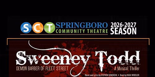 Sweeney Todd Auditions 