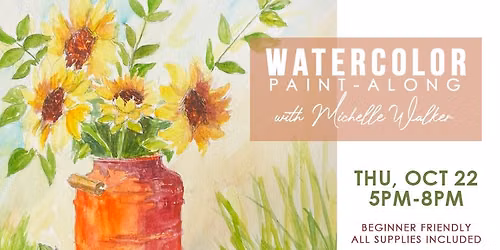 Watercolor Paint-Along with Michelle Walker