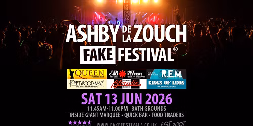 Ashby De La Zouch Fake Festival 2026