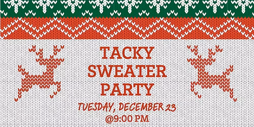 Tacky Sweater Party