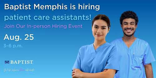 Baptist Memphis PCA Hiring Event