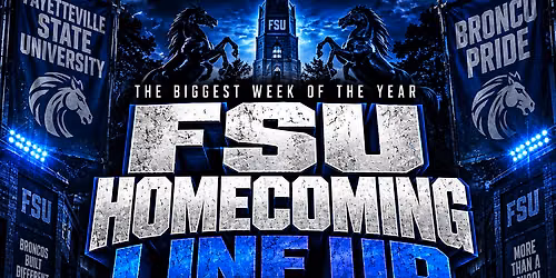 FSU HOMECOMING LINEUP