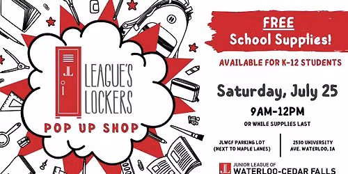 League's Lockers Pop Up Shop