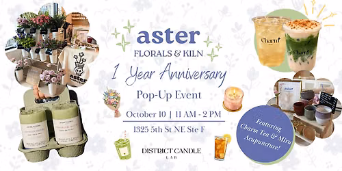 One Year in Bloom with Aster Florals & Kiln