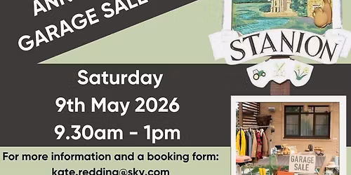 Stanion Village Garage Sale