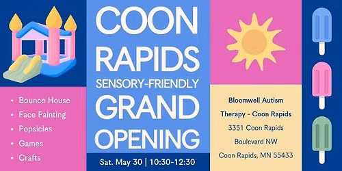 Coon Rapids Sensory-Friendly Grand Opening