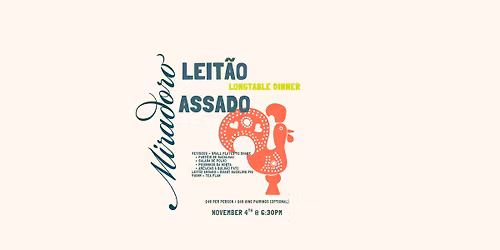 Longtable Dinner - Leit\u00e3o Assado