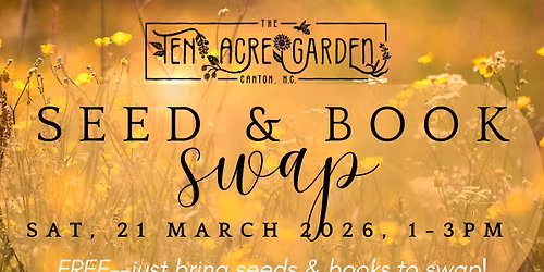 Seed & Book Swap