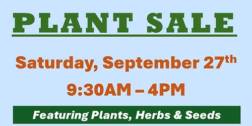 Plant Sale for Bridge 4 Veterans