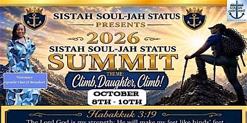 Sistah Soul-JAH Status Summit 2026