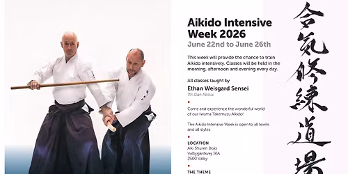 Aikido Intensive Week 2026