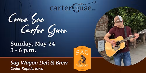 Carter Guse at Sag Wagon Deli & Brew