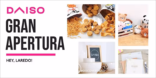 GRAN APERTURA - Daiso Laredo, TX (Rio Norte Shopping Center)