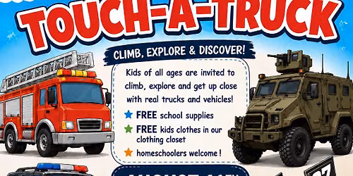 Touch-A-Truck Back-To-School Event