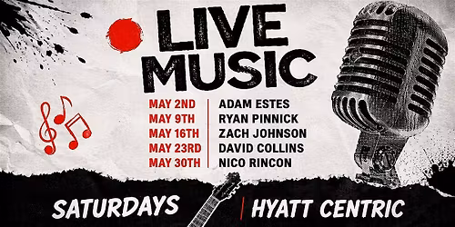 Live Music Every Saturday in May