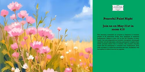 Peaceful Paint Night