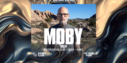 MOBY x PINK PARADIZE x PONEY CLUB 2026
