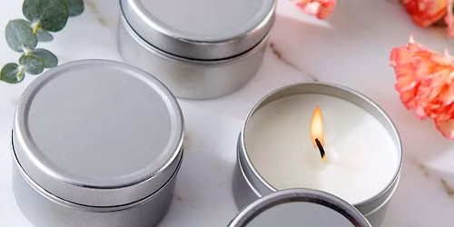Scented Tin Candle Making | Brenda Dwyer, instructor