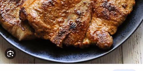 Riders Smoking Pork Steaks