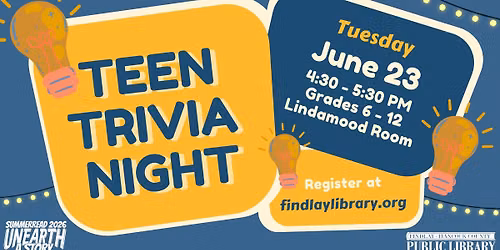  Teen Trivia Night