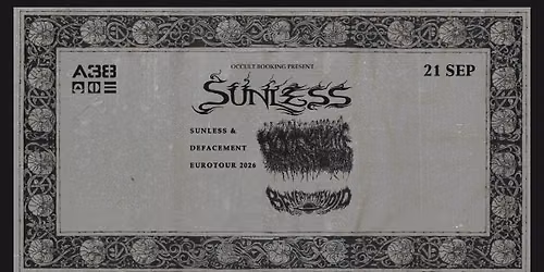 Sunless (US) | Defacement (NL) | Beneath The Void (HU) \/\/ A38 Haj\u00f3