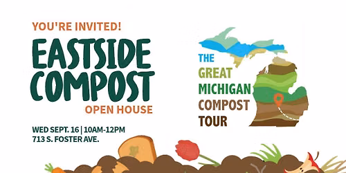 Eastside Compost Open House for the Great Michigan Compost Tour!