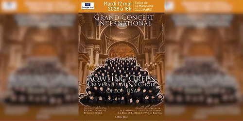 Un ch\u0153ur am\u00e9ricain d\u2019exception en concert \u00e0 La Madeleine