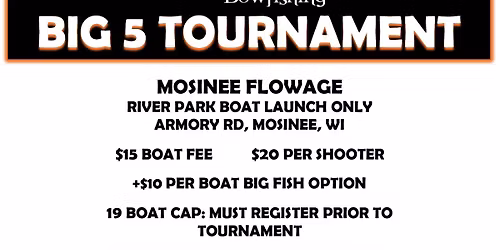Mass Chaos Big 5 Bowfishing Tournament